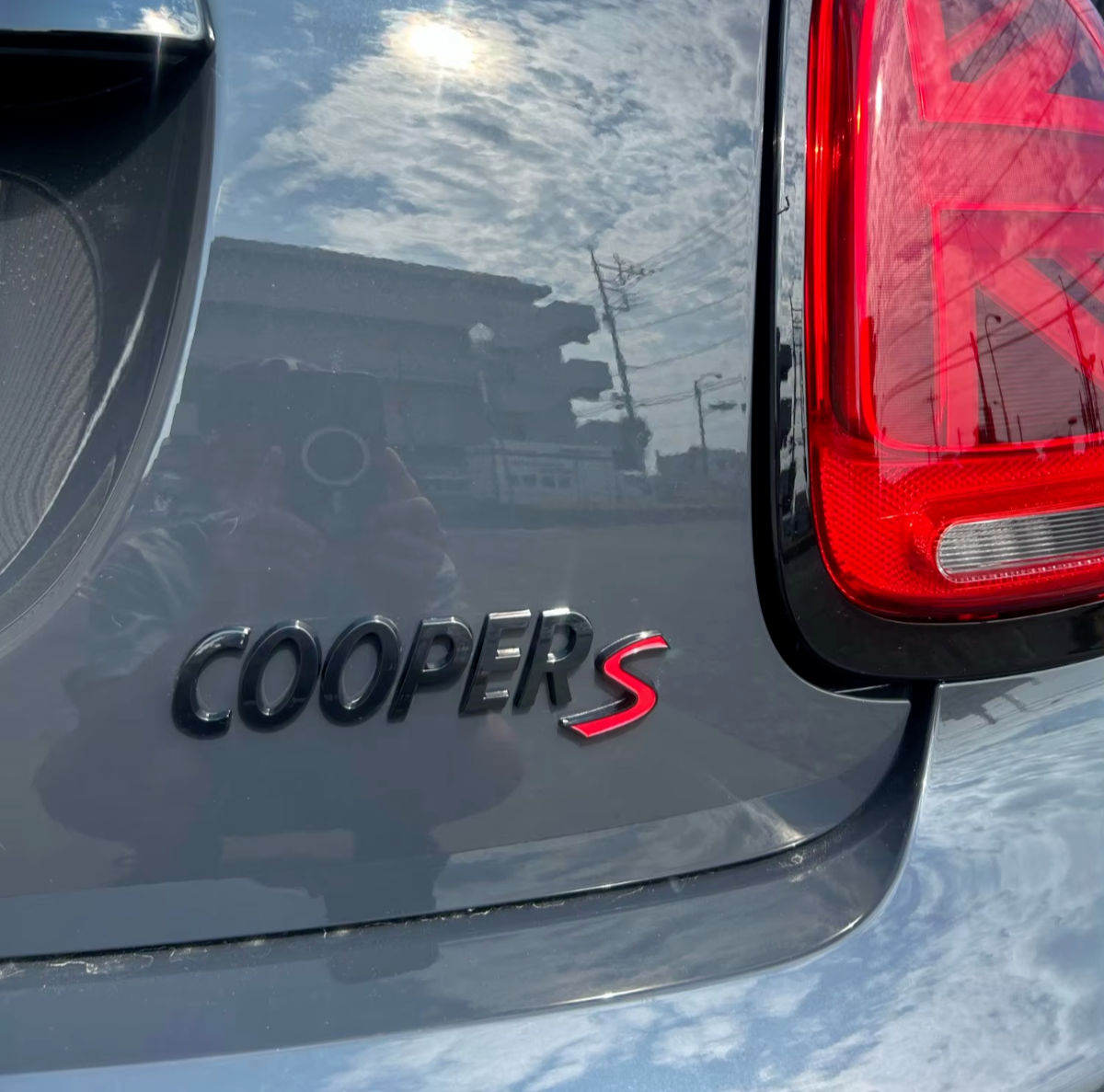 Mini Gloss Black Cooper S Boot Badge Letters R53 R56 F56 R55 R52 R57 R58 R59 R60