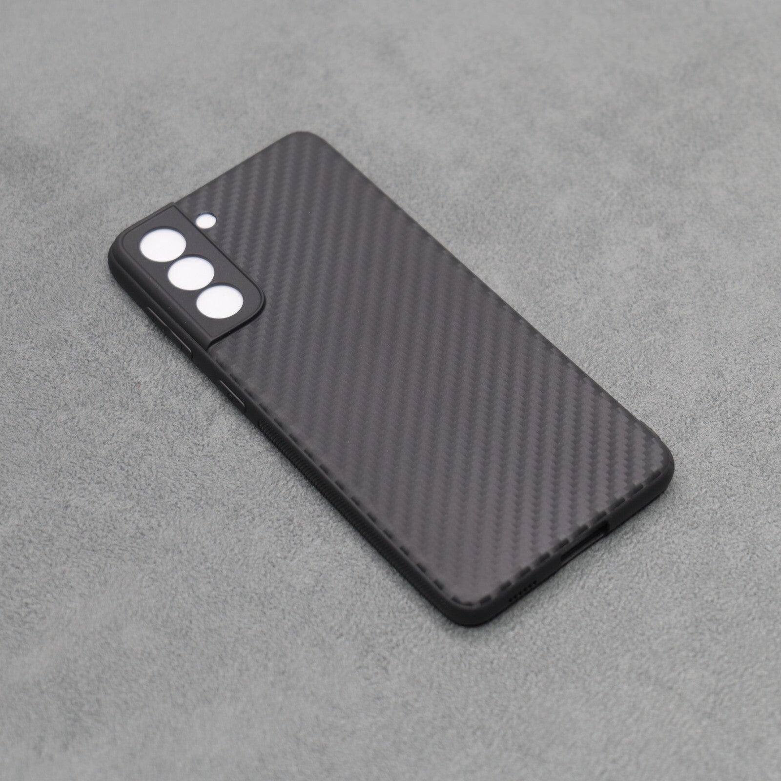 Carbon Fibre Thin Samsung Galaxy Phone Case S20 S21 S22 S23 S24 FE Plus Ultra +