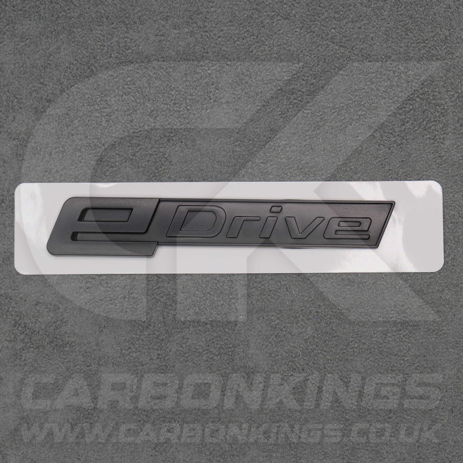 BMW Matte Black eDrive Rear Emblem Boot Badge Logo BMW i3 i3s i8 iX Electric Car