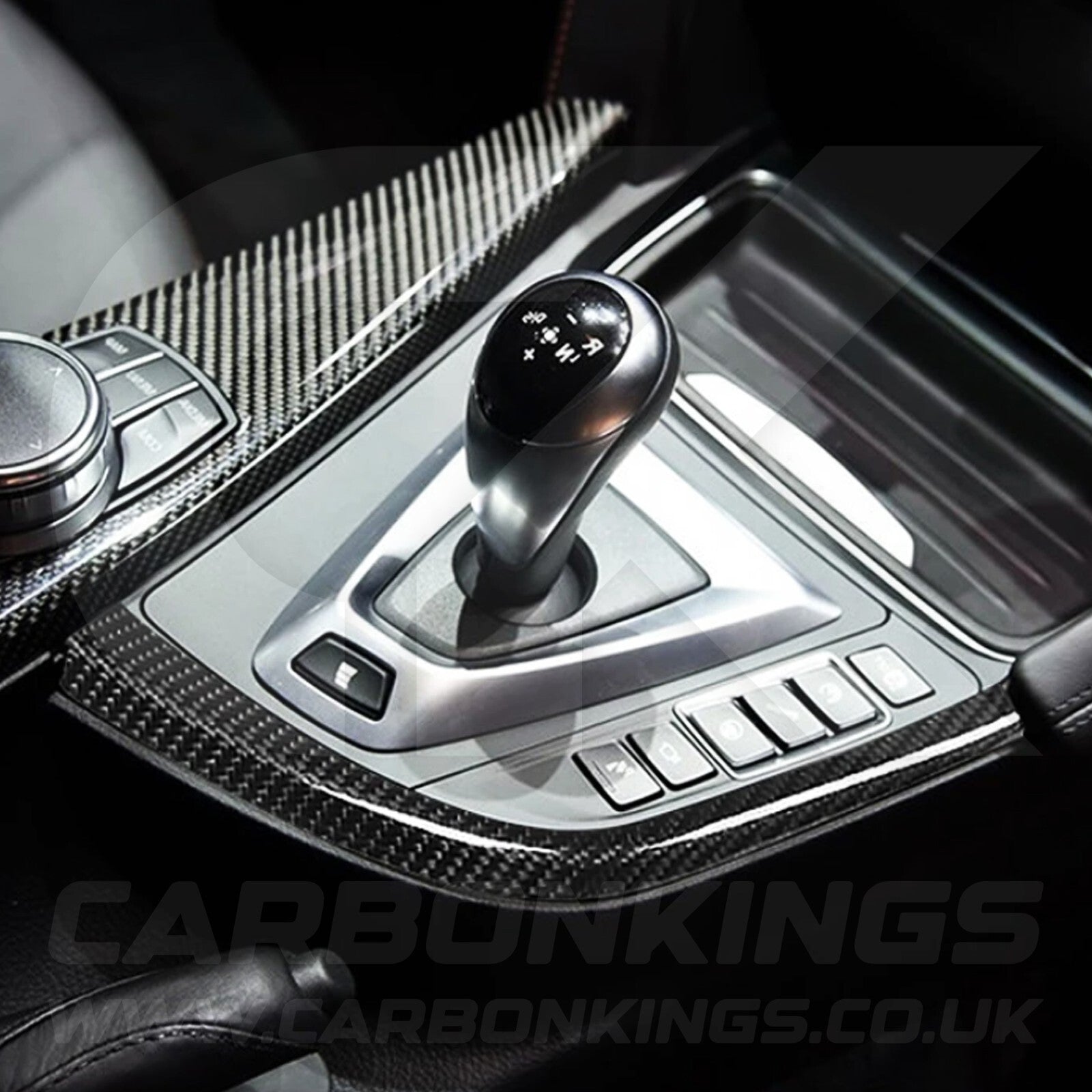 Carbon Fibre Gear Shifter Knob Surrounding Trim for BMW F80 M2 M3 F82 F83 M4 F87