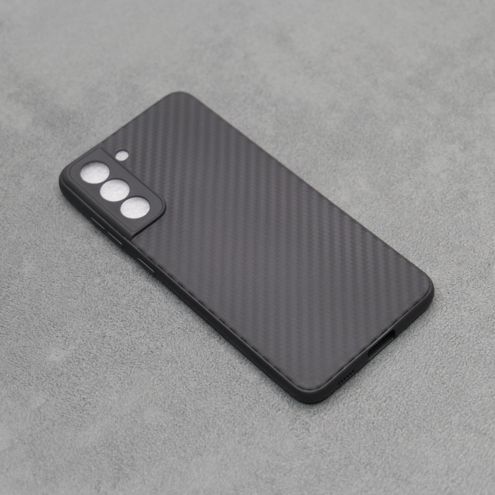 Carbon Fibre Thin Samsung Galaxy Phone Case S20 S21 S22 S23 S24 FE Plus Ultra +