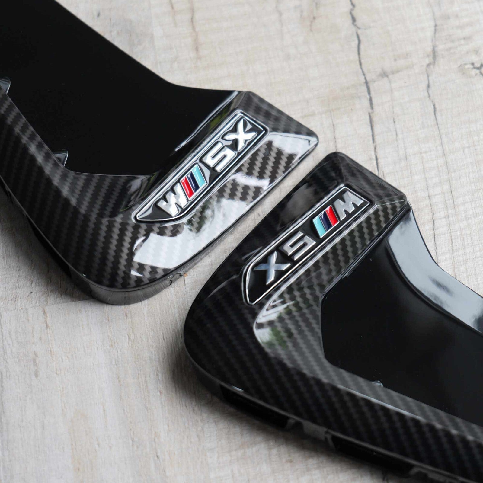 BMW X5M F85 Carbon Fibre Style Side Fender Vent Trims F15 X5 SUV M