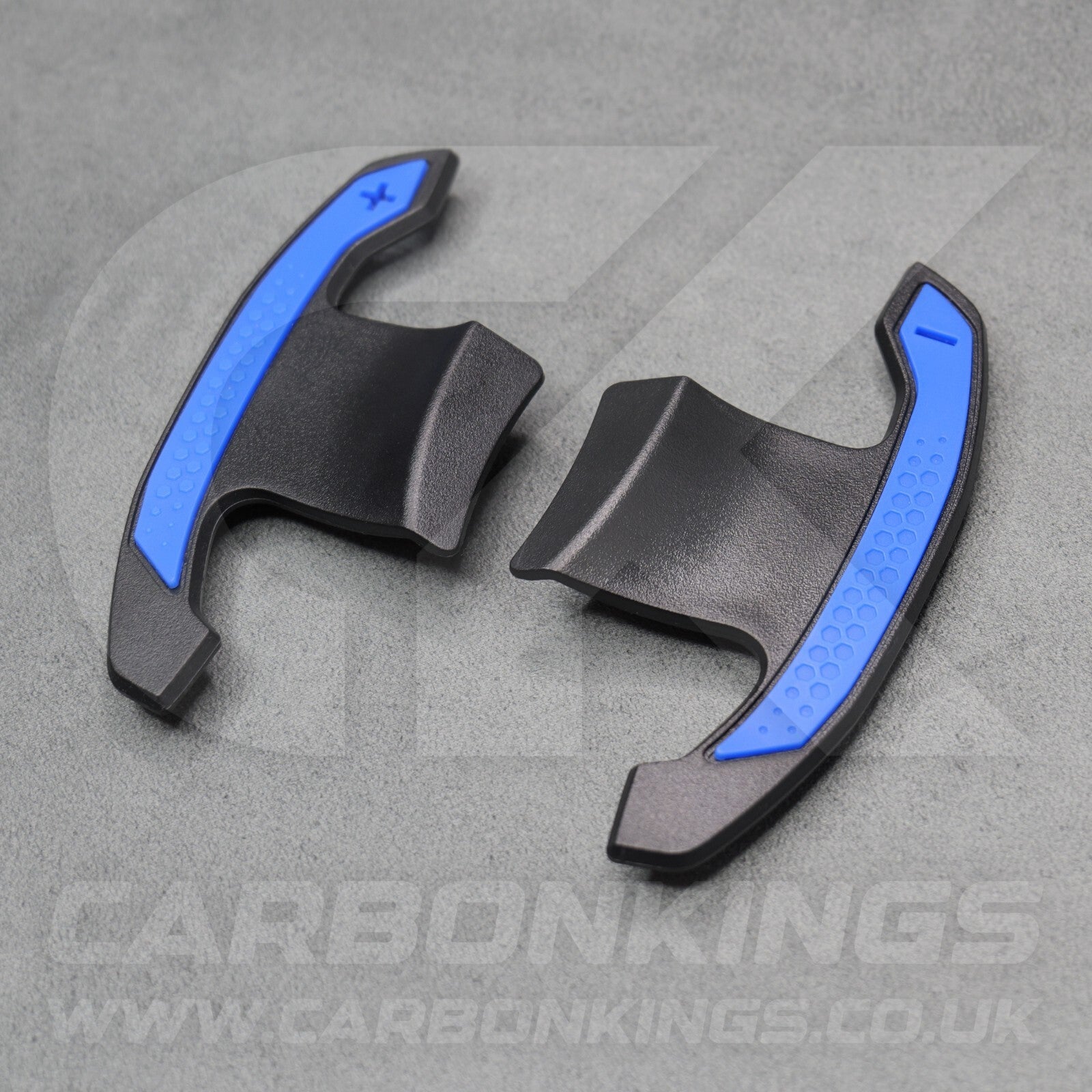 BMW Genuine Forged Carbon Fibre & Blue Gear Shifter Paddles F80 M3 F82 M4 M2 F30