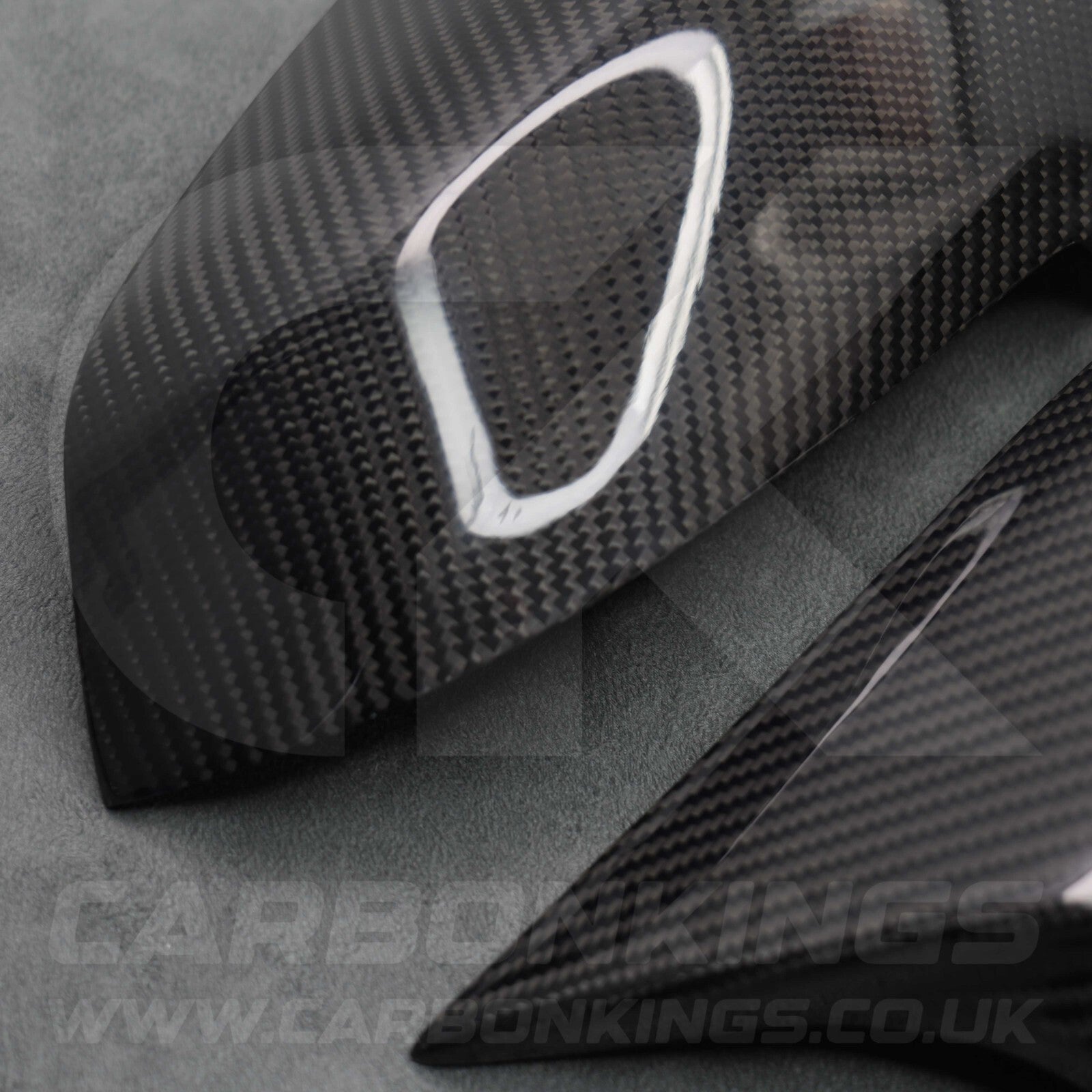 BMW M Style Real Carbon Fibre Mirror Covers for 1 2 3 4 F20 F22 F30 F32 i3 i3S +