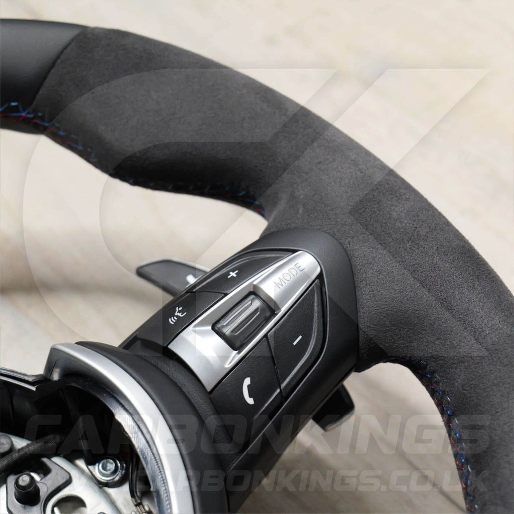 BMW Alcantara M Sport Red Steering Wheel 1 2 3 4 X1 X3 X4 X5 X6 M2 M3 M4 F80 +