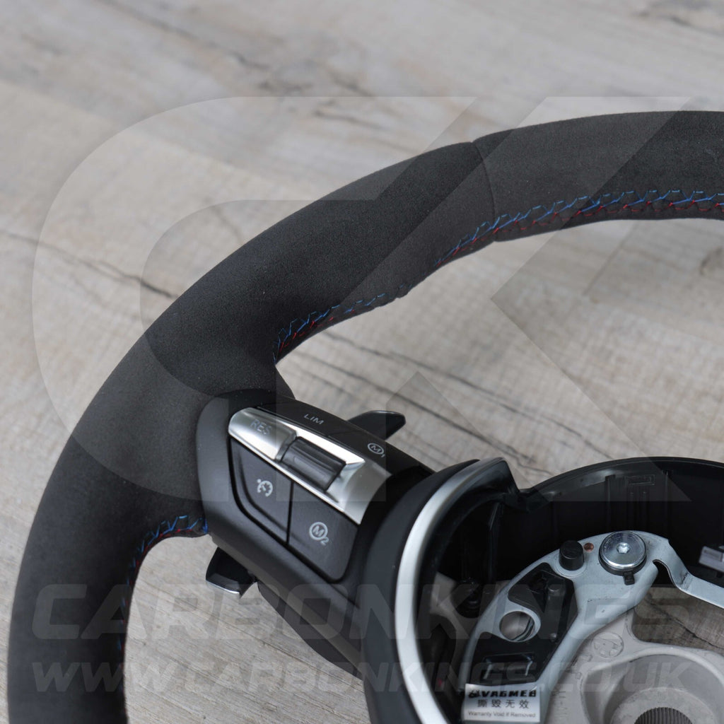 BMW Full Alcantara M Sport Suede Steering Wheel 3 4 X1 X3 X4 X5 X6 M2 M3 M4 F80