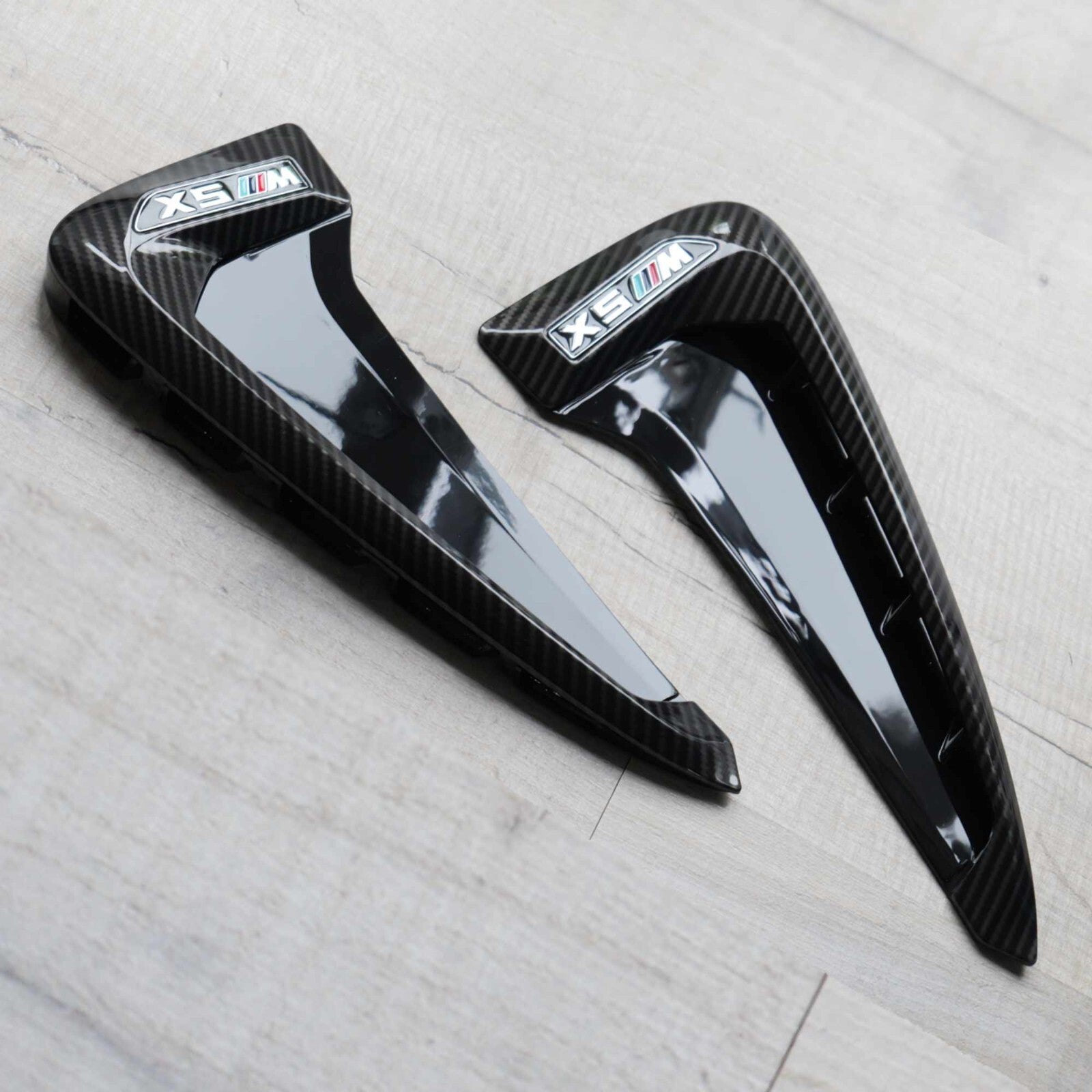 BMW X5M F85 Carbon Fibre Style Side Fender Vent Trims F15 X5 SUV M