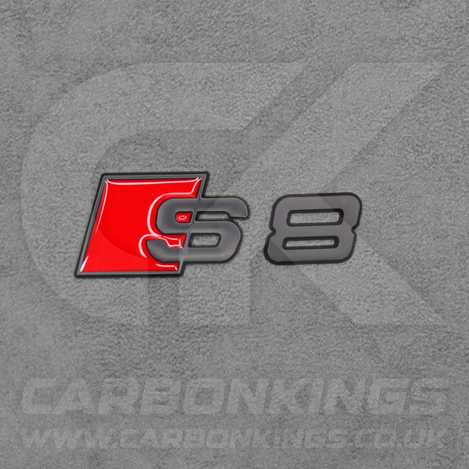Audi S8 Matte Black Boot Rear Badge Letters Logo Emblem S D2 D3 D4 D5