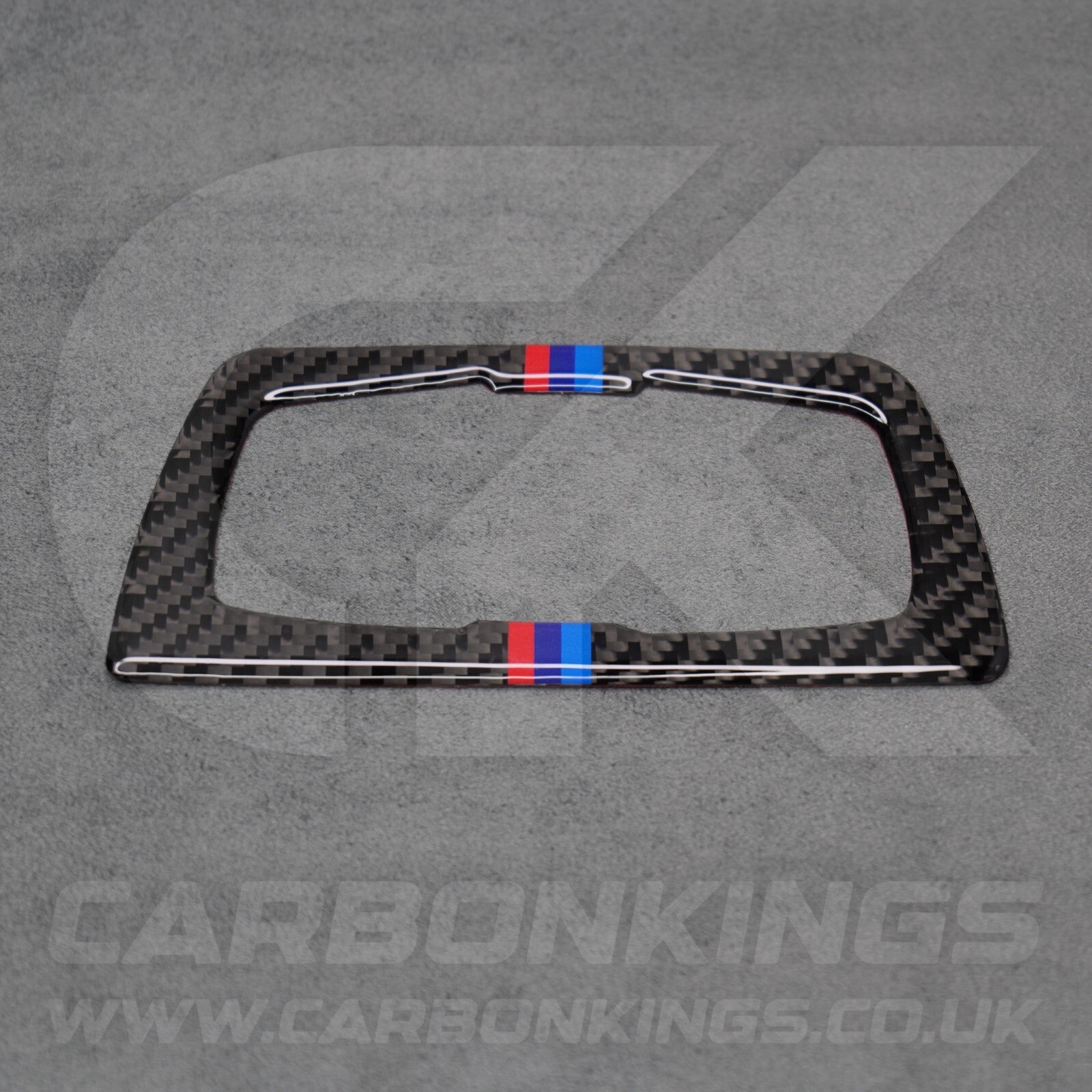 BMW Carbon Fibre M Stripe Headlight Switch Trim F30 F34 F80 M3 F82 M4 M5 F87 M2
