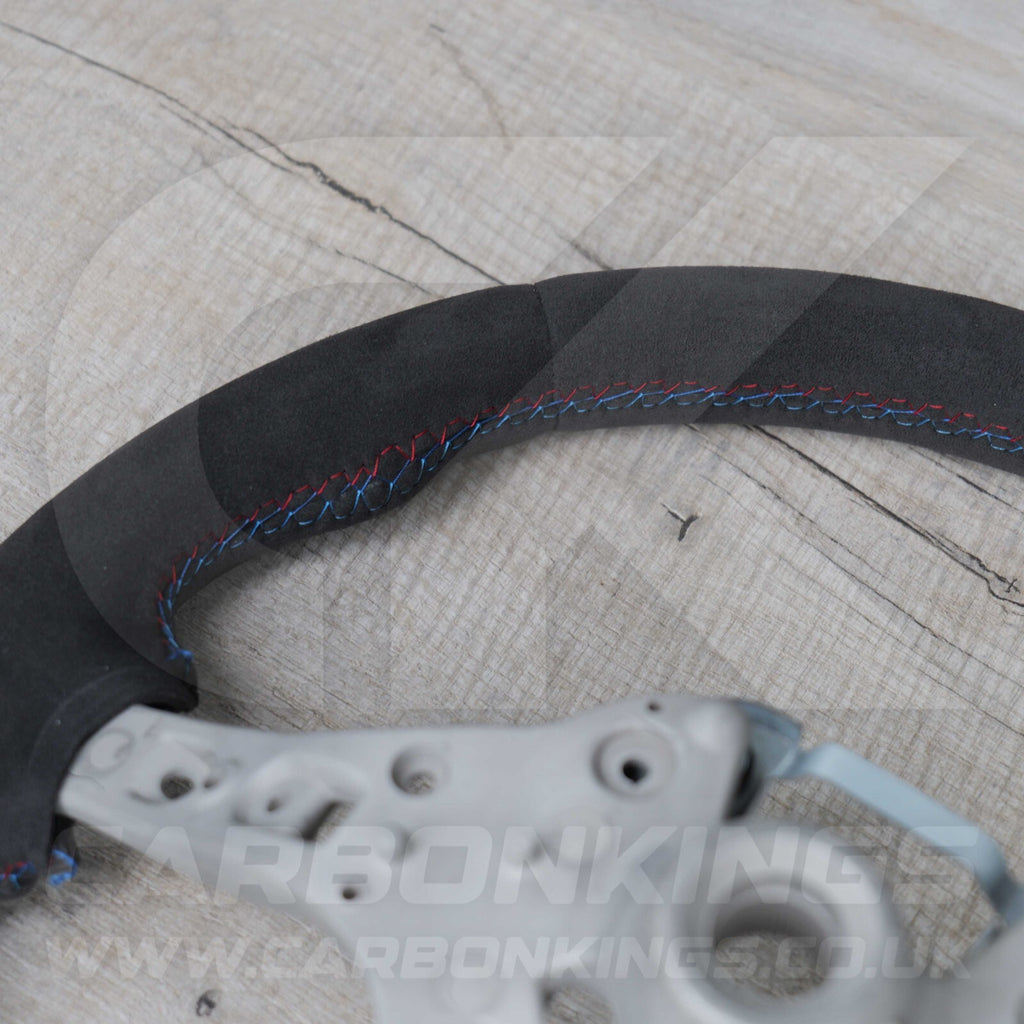 BMW Full Alcantara M Sport Suede Steering Wheel 3 4 X1 X3 X4 X5 X6 M2 M3 M4 F80