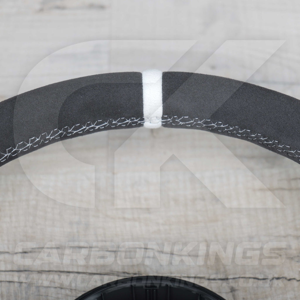 BMW Alcantara M Sport White Steering Wheel 1 2 3 4 X1 X3 X4 X5 X6 M2 M3 M4 F80 +