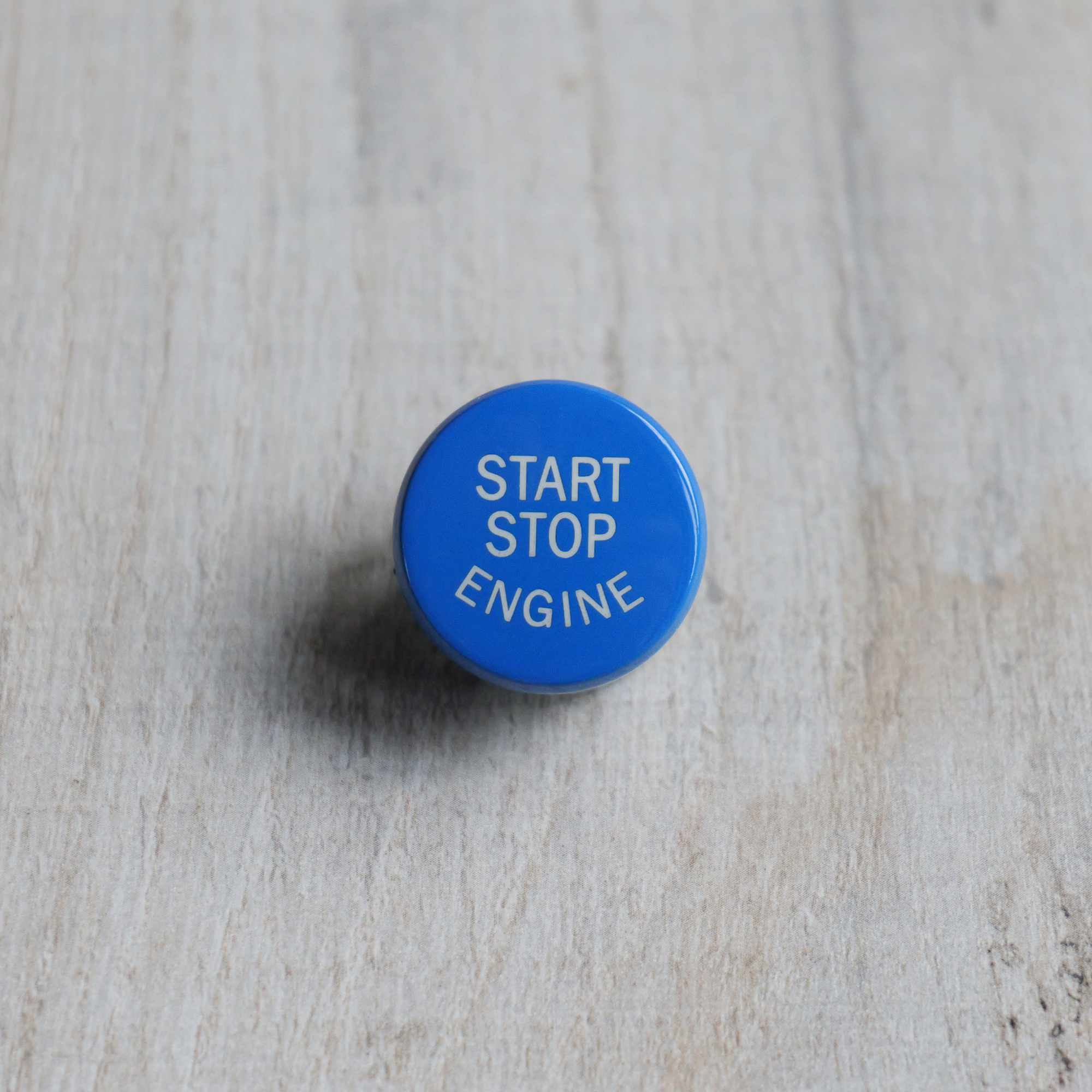 Blue Start Stop Engine Button for BMW M2 M3 M4 M5 M6 M140i F20 F80 F82 F83 F85 F87 - Interior Styling | Carbon Kings