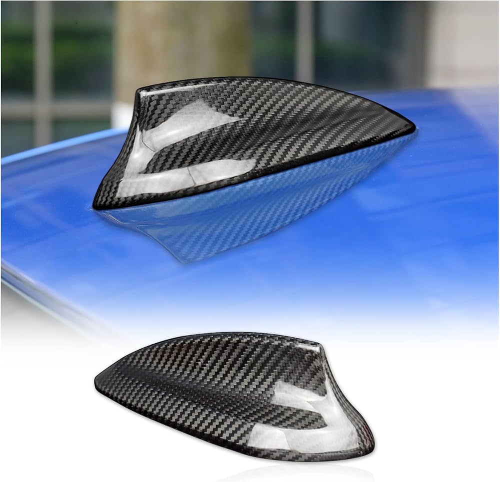 Carbon Fibre Aerial Antenna Cover for BMW M2 M3 M4 F22 F30 F34 G30 F80 G11 G82 - Exterior Styling | Carbon Kings