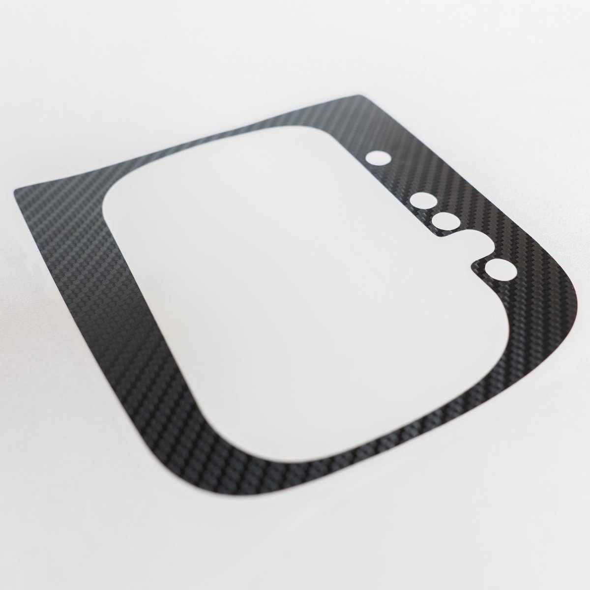 Carbon Fibre DSG Gear Knob Sticker for Volkswagen Golf R32 GTI GTD Scirocco MK5 MK6 - Interior Styling | Carbon Kings