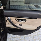 Carbon Fibre Style Interior Door Handle Trims BMW F80 M3 F82 M4 F83 F30 F32 3 4 - Interior Styling | Carbon Kings