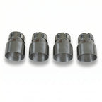 4x Brushed Silver Oversized Stainless Steel Exhaust Tips for BMW M2 M3 M4 M5 F87 F80 F82 F10 M6 F06/F12/F13 70MM