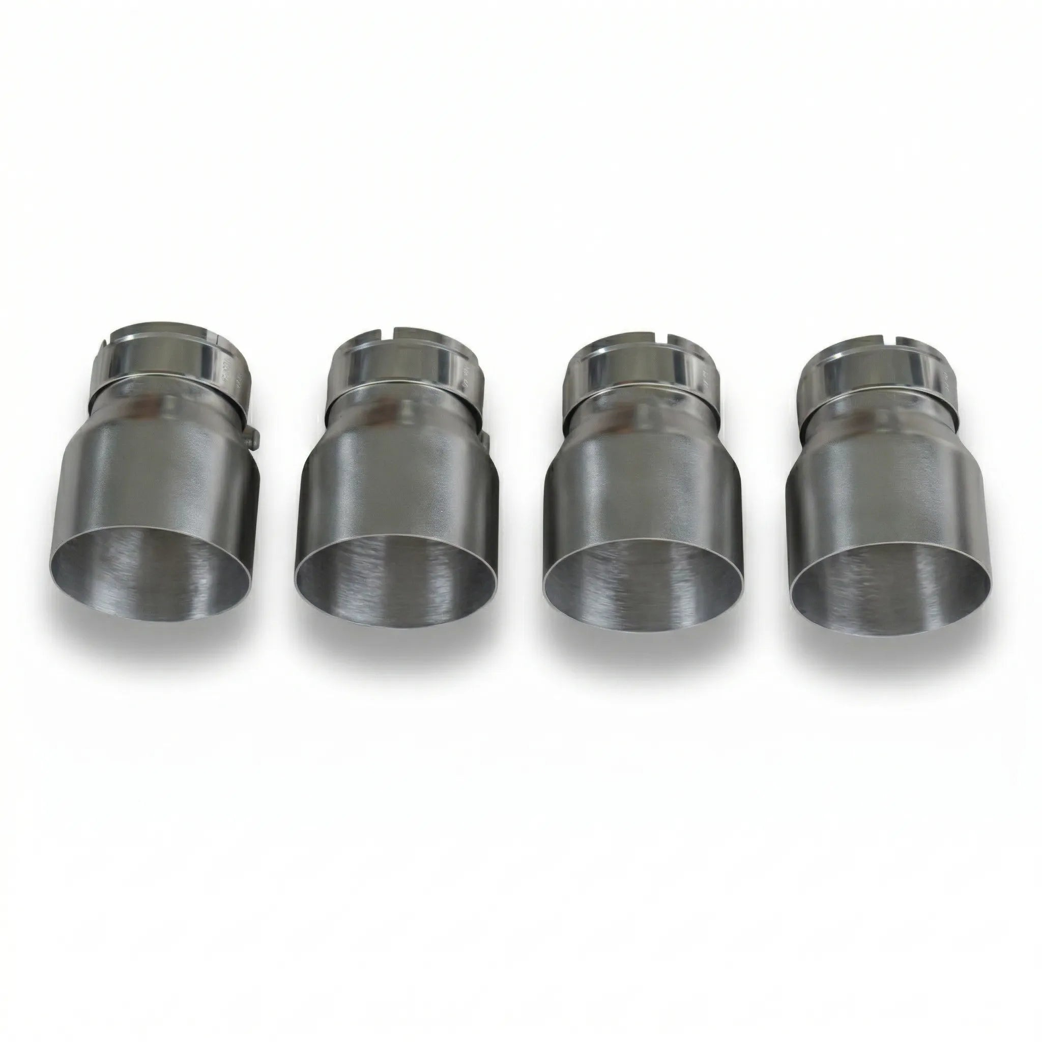 4x Brushed Silver Oversized Stainless Steel Exhaust Tips for BMW M2 M3 M4 M5 F87 F80 F82 F10 M6 F06/F12/F13 70MM
