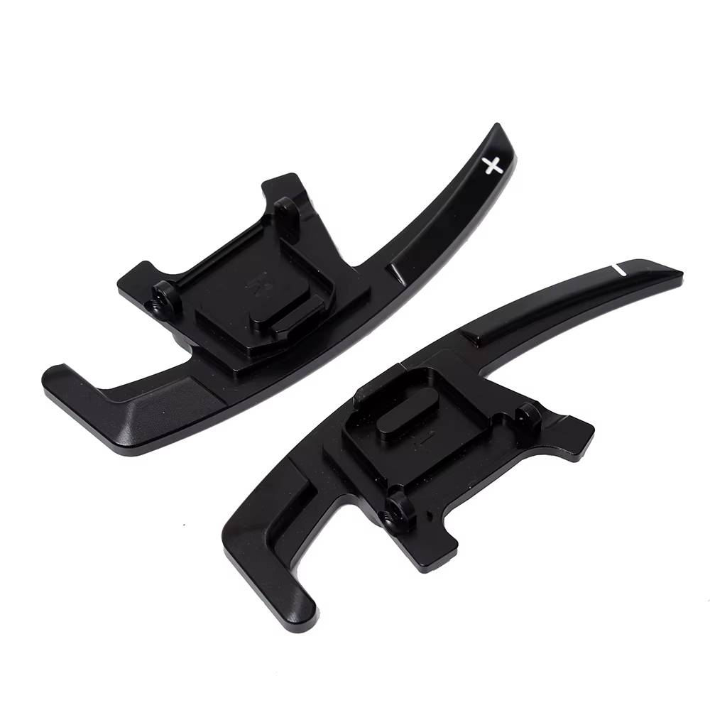 Black Alloy Extended Gear Shifter Paddles for Volkswagen VW Golf MK7 7.5 GTI GTD R TSI DSG
