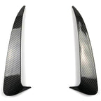 Carbon Fibre Style Rear Bumper Side Vent Trims for Mercedes C43 C63 Saloon W205 AMG - Exterior Styling | Carbon Kings