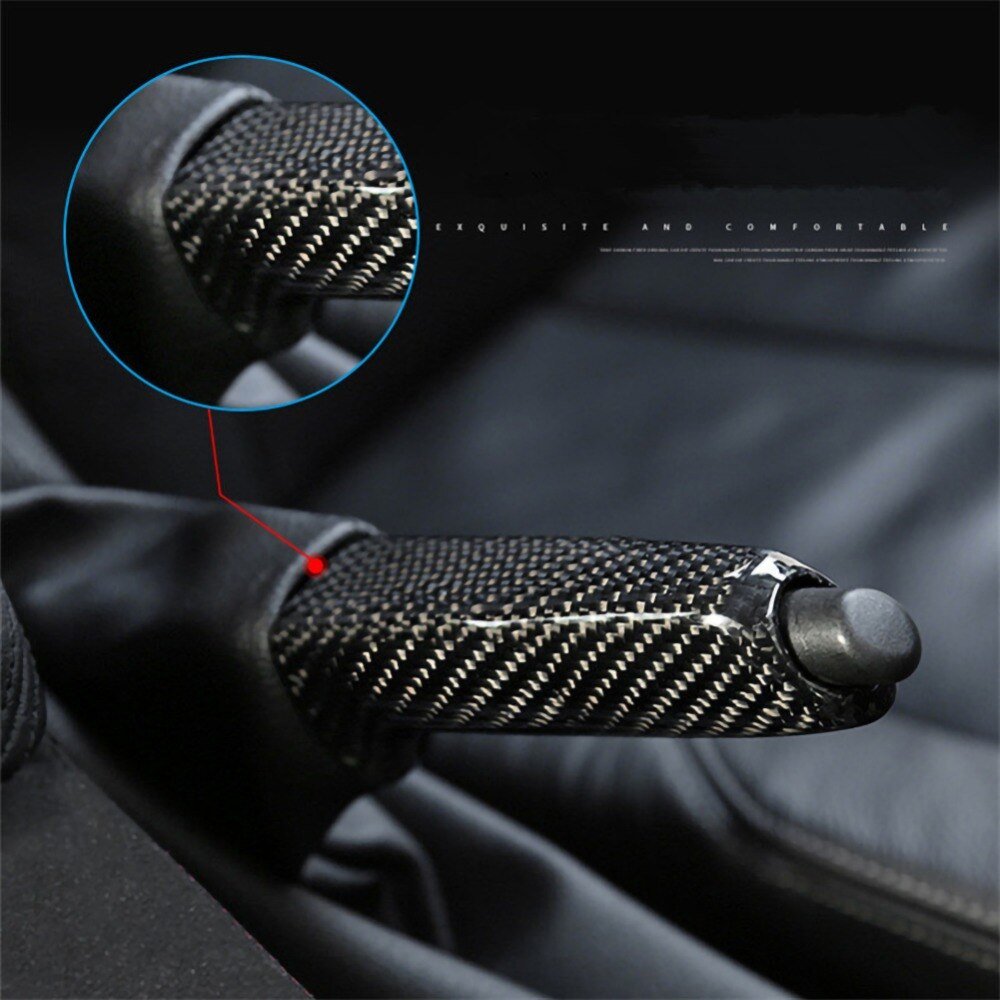 Carbon Fibre Handbrake for BMW M2 M3 M4 M5 F20 F30 F10 F80 1 2 3 4 5 6 Series - Interior Styling | Carbon Kings