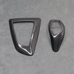 Carbon Fibre Gear Knob & Surround Trims BMW F20 M135i M140i M235i M240i - Interior Styling | Carbon Kings