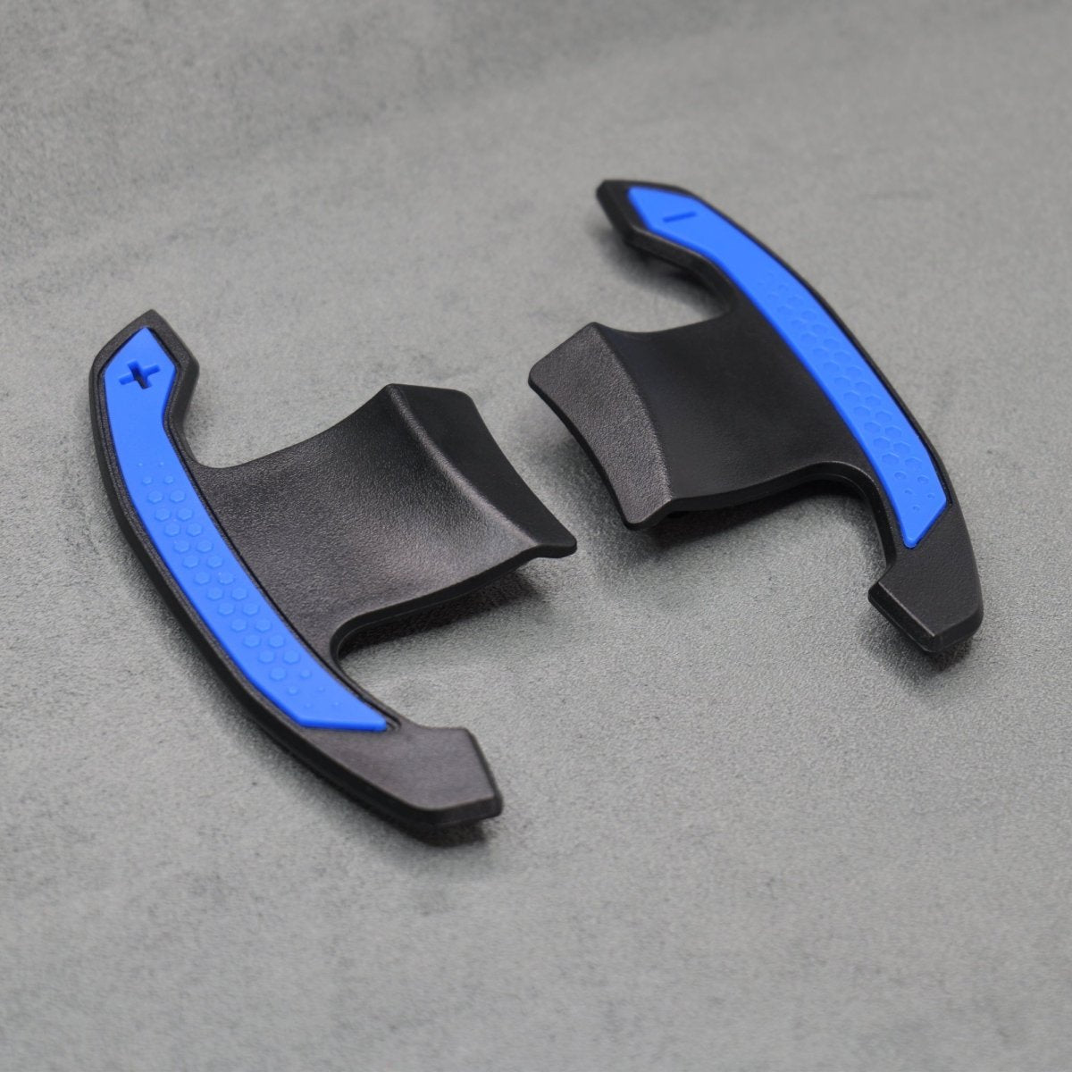 Carbon Fibre & Blue Gear Shifter Paddles for Toyota GR Supra J29/DB A90/A9 2019 + - Interior Styling | Carbon Kings