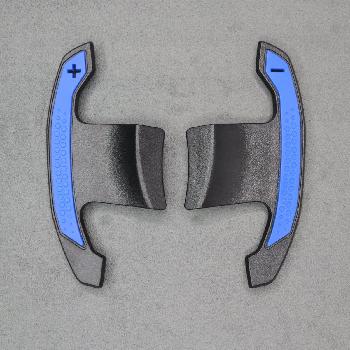 Carbon Fibre & Blue Gear Shifter Paddles for BMW F80 M3 F82 M4 M2 G30 F30 - Interior Styling | Carbon Kings