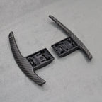 Satin Carbon Fibre Shifter Paddles BMW M3 M4 M2 F80 F82 F87 M5 M6 X5M X6M M - Interior Styling | Carbon Kings