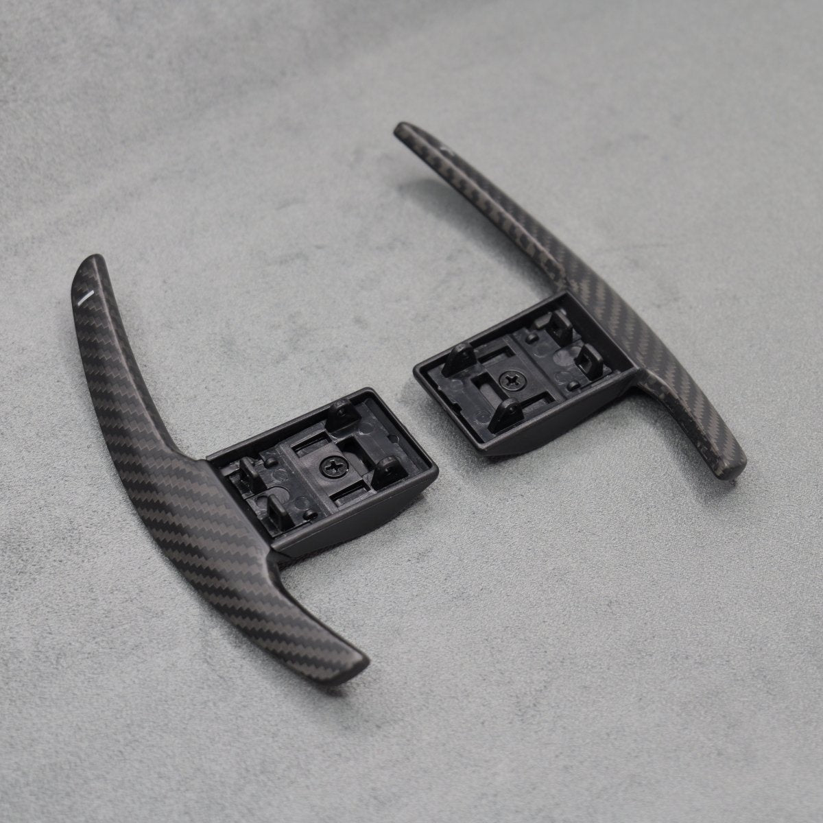 Satin Carbon Fibre Shifter Paddles BMW M3 M4 M2 F80 F82 F87 M5 M6 X5M X6M M - Interior Styling | Carbon Kings