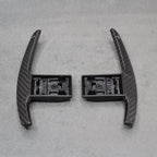 Satin Carbon Fibre Shifter Paddles BMW M3 M4 M2 F80 F82 F87 M5 M6 X5M X6M M - Interior Styling | Carbon Kings