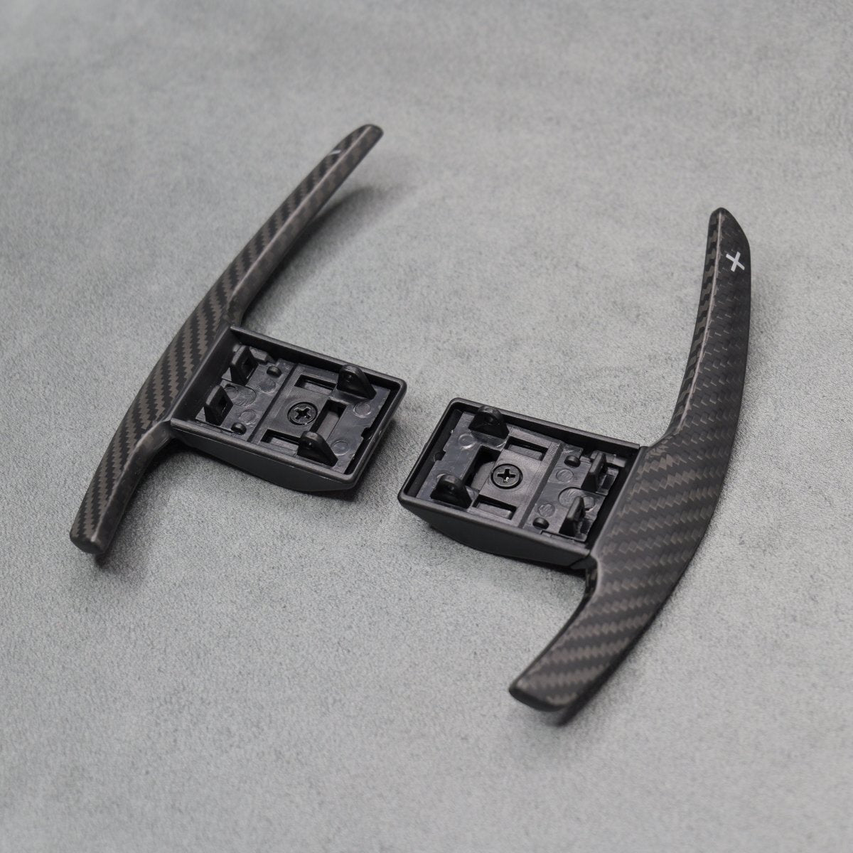 Satin Carbon Fibre Shifter Paddles BMW M3 M4 M2 F80 F82 F87 M5 M6 X5M X6M M - Interior Styling | Carbon Kings