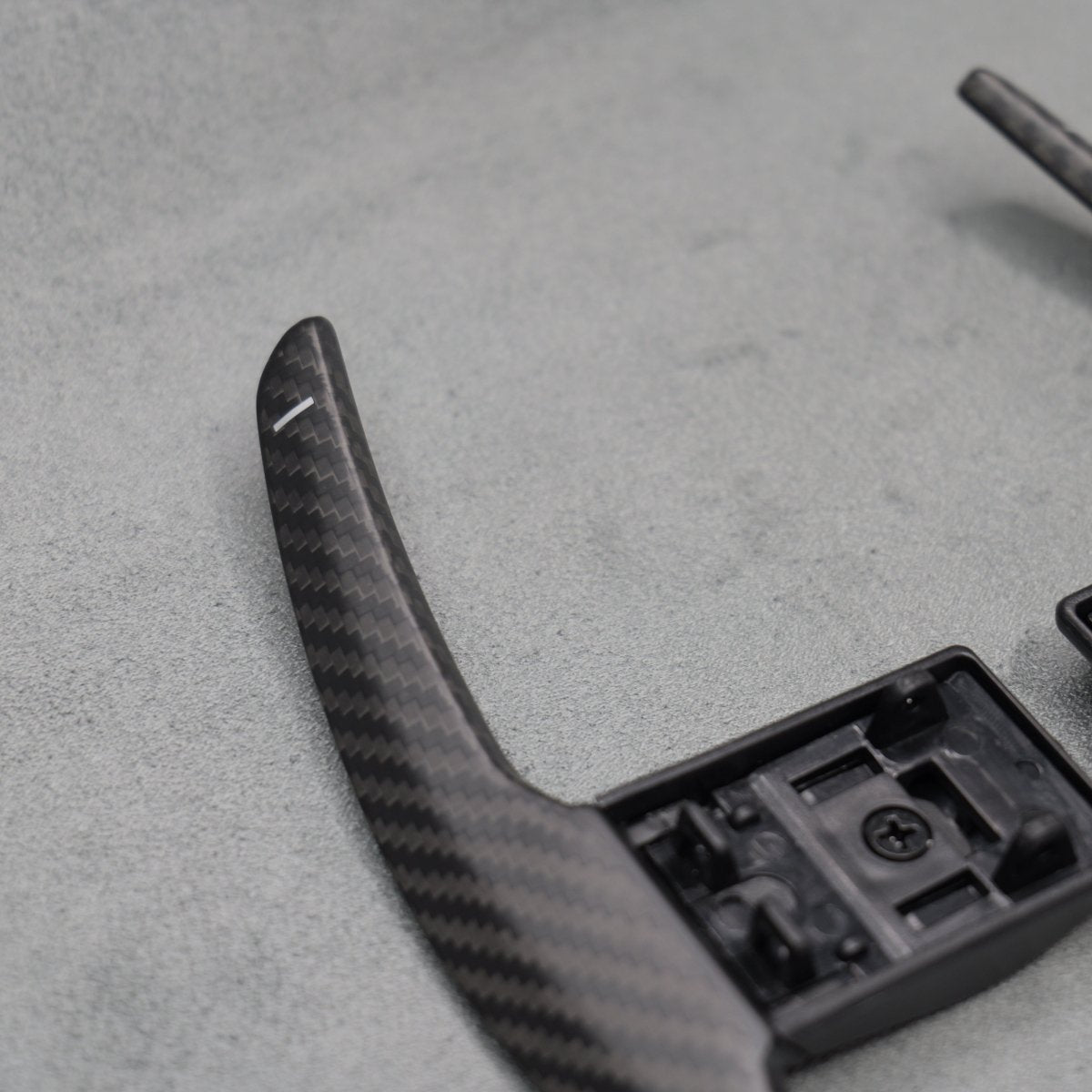 Satin Carbon Fibre Shifter Paddles BMW M3 M4 M2 F80 F82 F87 M5 M6 X5M X6M M - Interior Styling | Carbon Kings