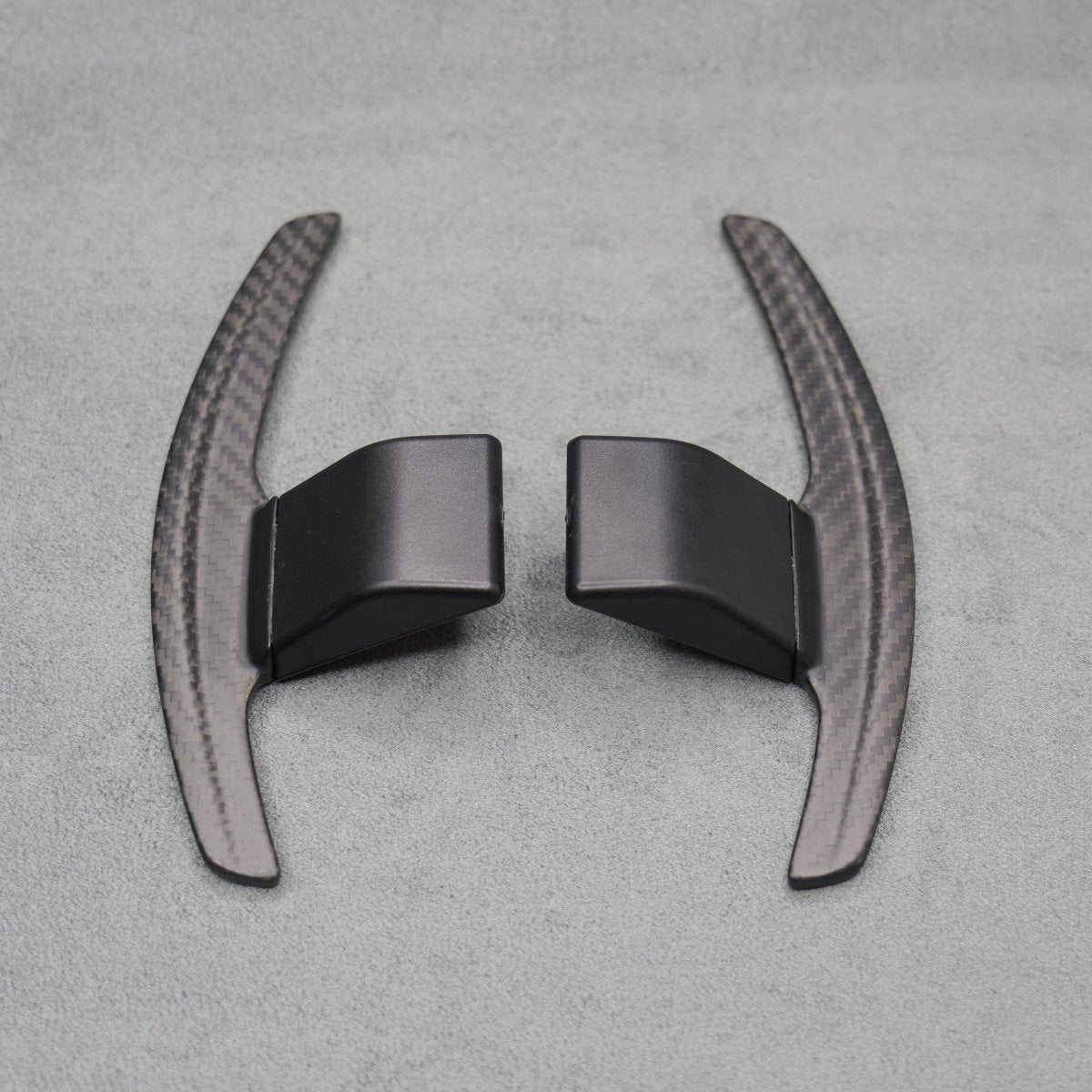 Satin Carbon Fibre Shifter Paddles BMW M3 M4 M2 F80 F82 F87 M5 M6 X5M X6M M - Interior Styling | Carbon Kings