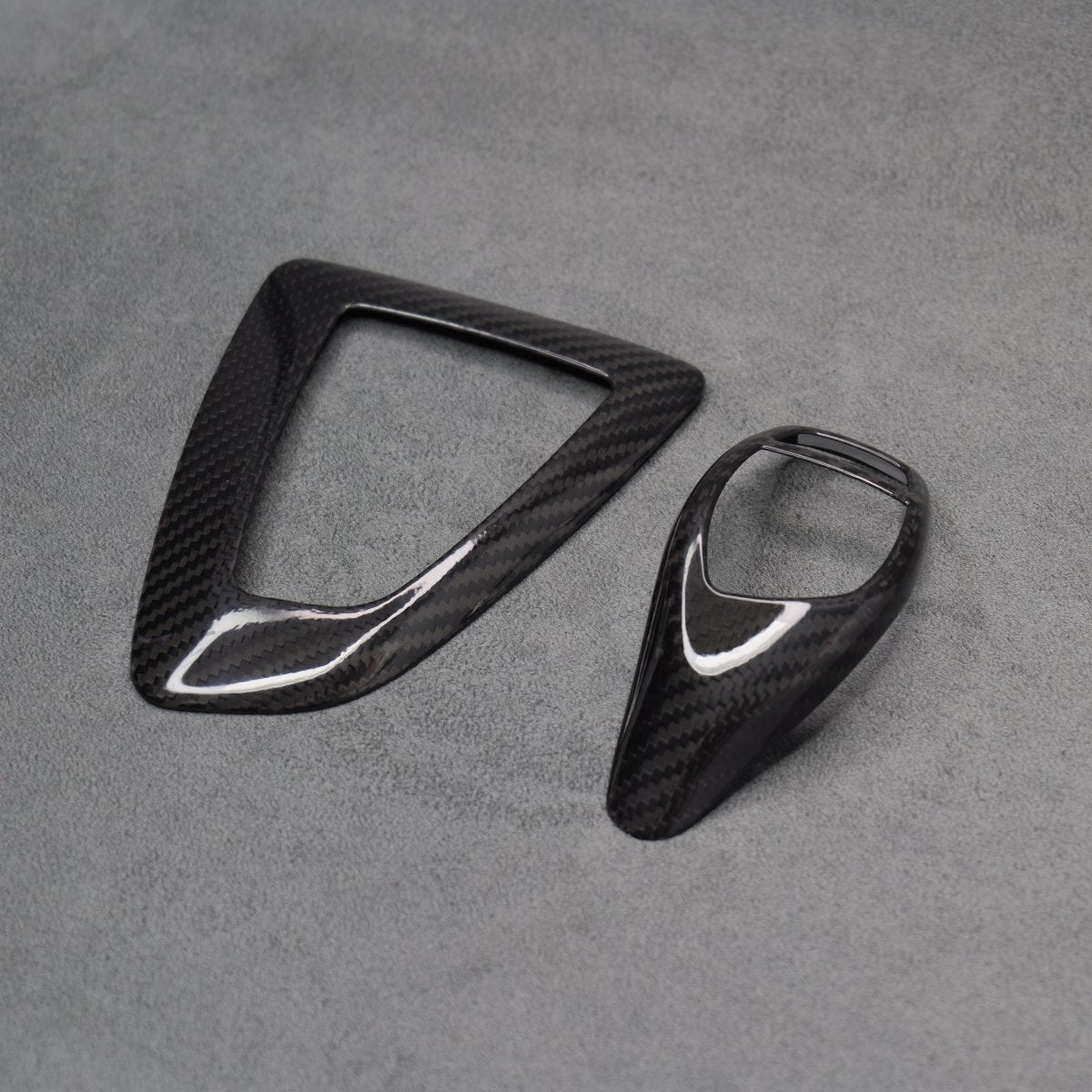 Carbon Fibre Gear Knob & Surround Trims BMW F20 M135i M140i M235i M240i - Interior Styling | Carbon Kings