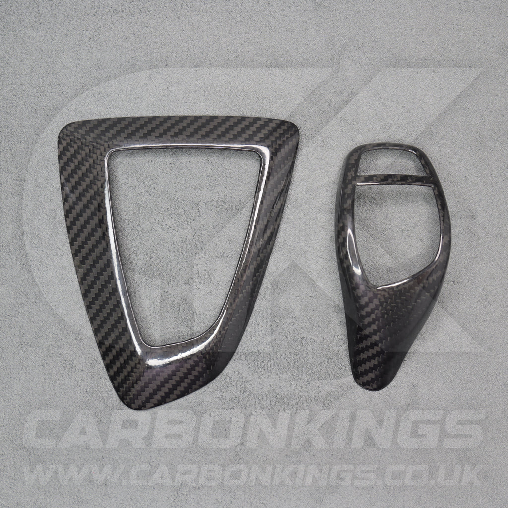 Genuine Carbon Fibre Gear Knob & Surround Trims BMW F20 M135i M140i M235i M240i
