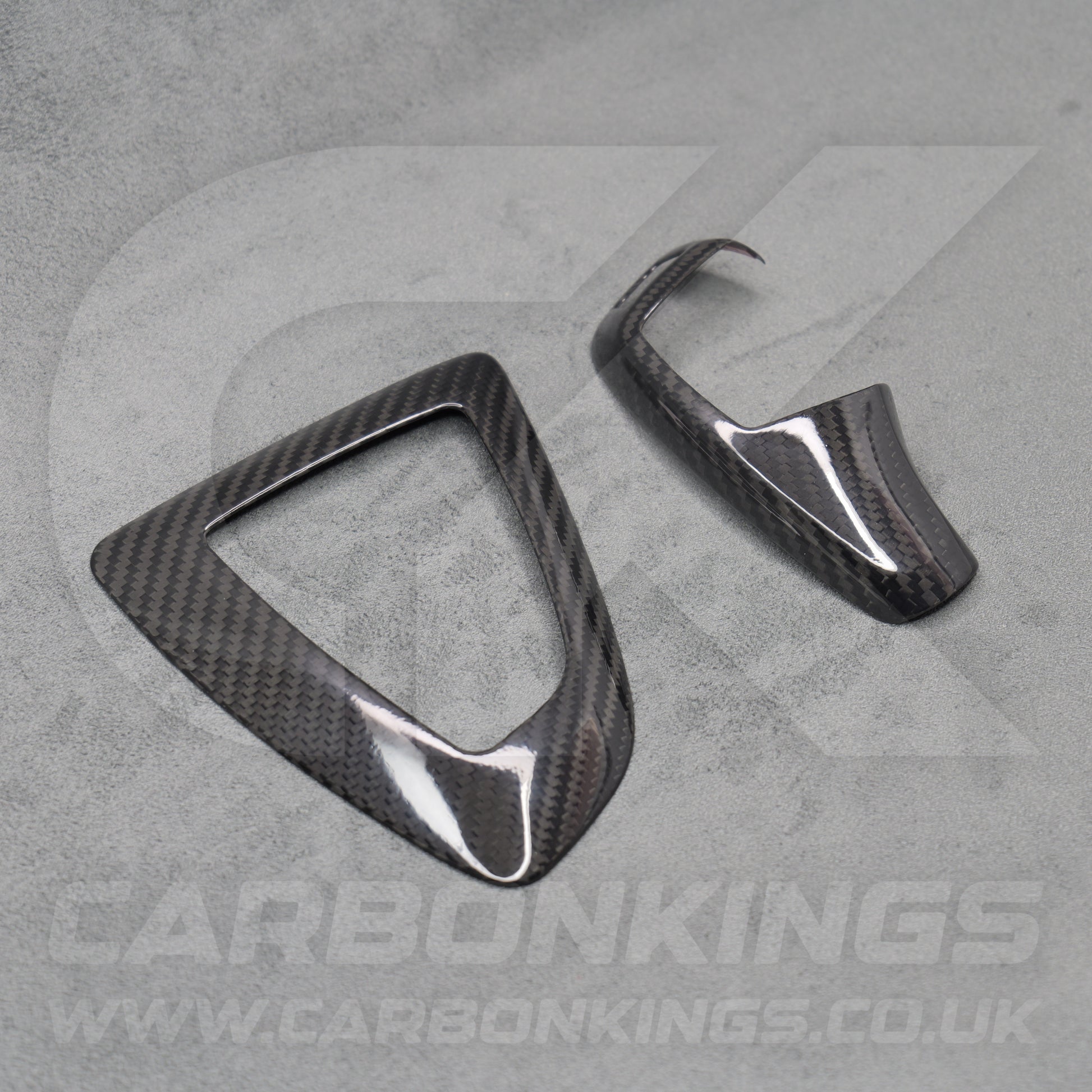 Real Carbon Fibre Gear Knob & Surround Trims for BMW F15 F20 F25 F30 F32 F06 F10 F35 F36 - Carbon Kings