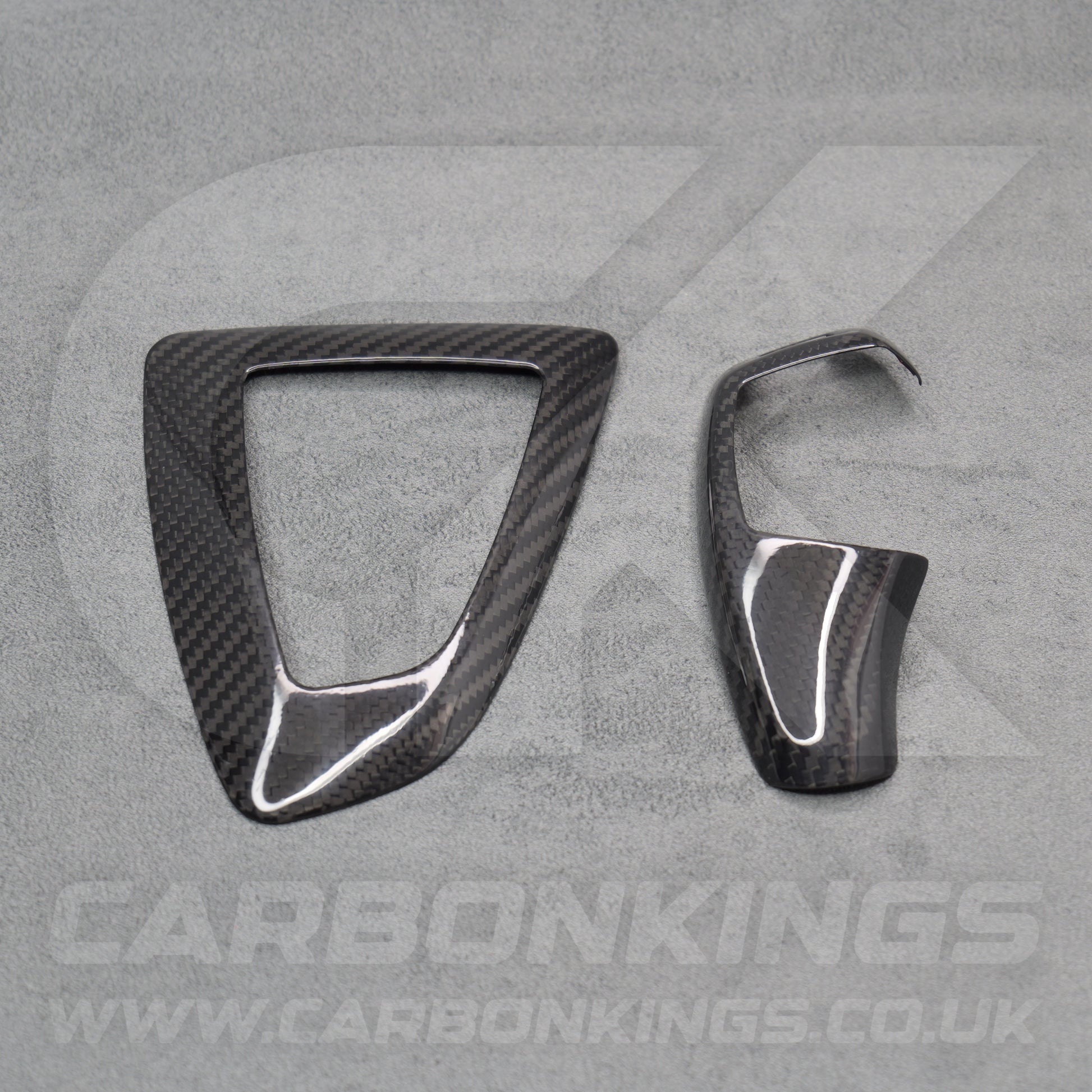 Real Carbon Fibre Gear Knob & Surround Trims for BMW F15 F20 F25 F30 F32 F06 F10 F35 F36 - Carbon Kings