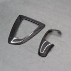 Carbon Fibre Gear Knob & Surround Trims BMW F15 F20 F25 F30 F32 F06 F10 F35 F36 - Interior Styling | Carbon Kings