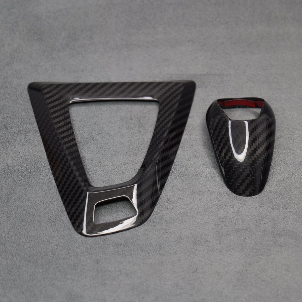 Carbon Fibre Gear Knob & Surround Trims for BMW F80 M3 M2 F87 F82 M4 - Interior Styling | Carbon Kings