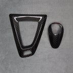 Carbon Fibre Gear Knob & Surround Trims for BMW F80 M3 M2 F87 F82 M4 - Interior Styling | Carbon Kings