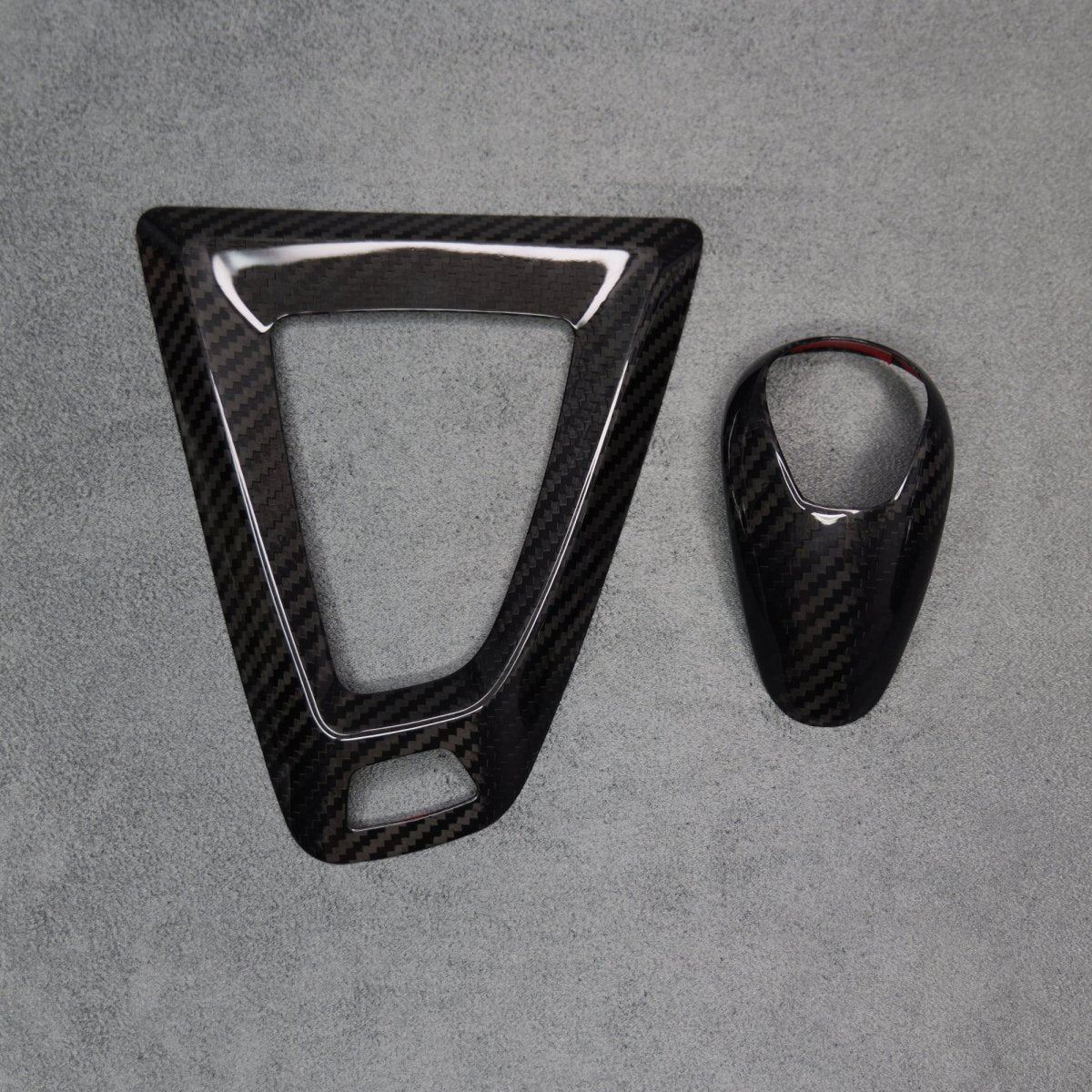 Carbon Fibre Gear Knob & Surround Trims for BMW F80 M3 M2 F87 F82 M4 - Interior Styling | Carbon Kings