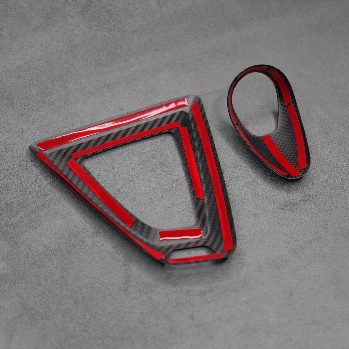 Carbon Fibre Gear Knob & Surround Trims for BMW F80 M3 M2 F87 F82 M4 - Interior Styling | Carbon Kings