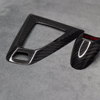 Carbon Fibre Gear Knob & Surround Trims for BMW F80 M3 M2 F87 F82 M4 - Interior Styling | Carbon Kings