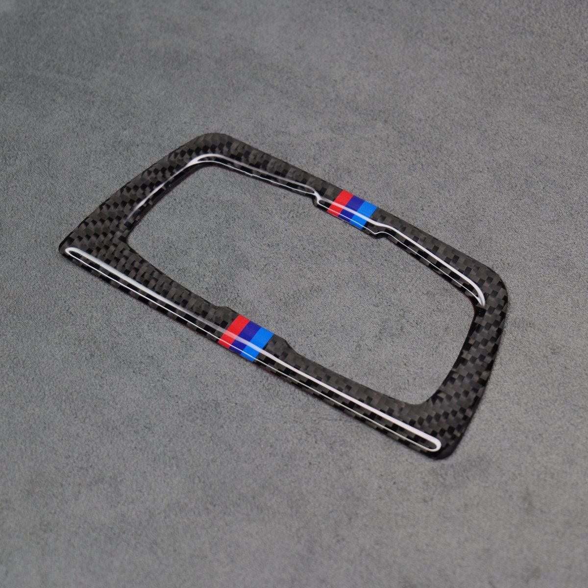 Carbon Fibre M Stripe Headlight Switch Trim for BMW F30 F34 F80 M3 F82 M4 M5 F87 M2 - Interior Styling | Carbon Kings