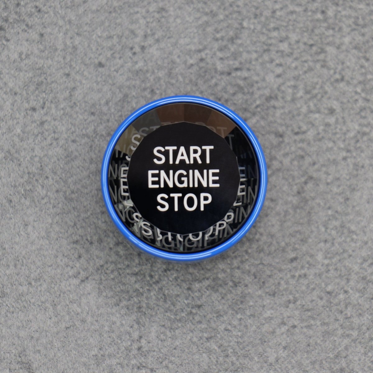 Blue Crystal Start Stop Button for BMW M2 M3 M4 M5 M6 M140i G30 F80 F82 F30 F85 F87 - Interior Styling | Carbon Kings