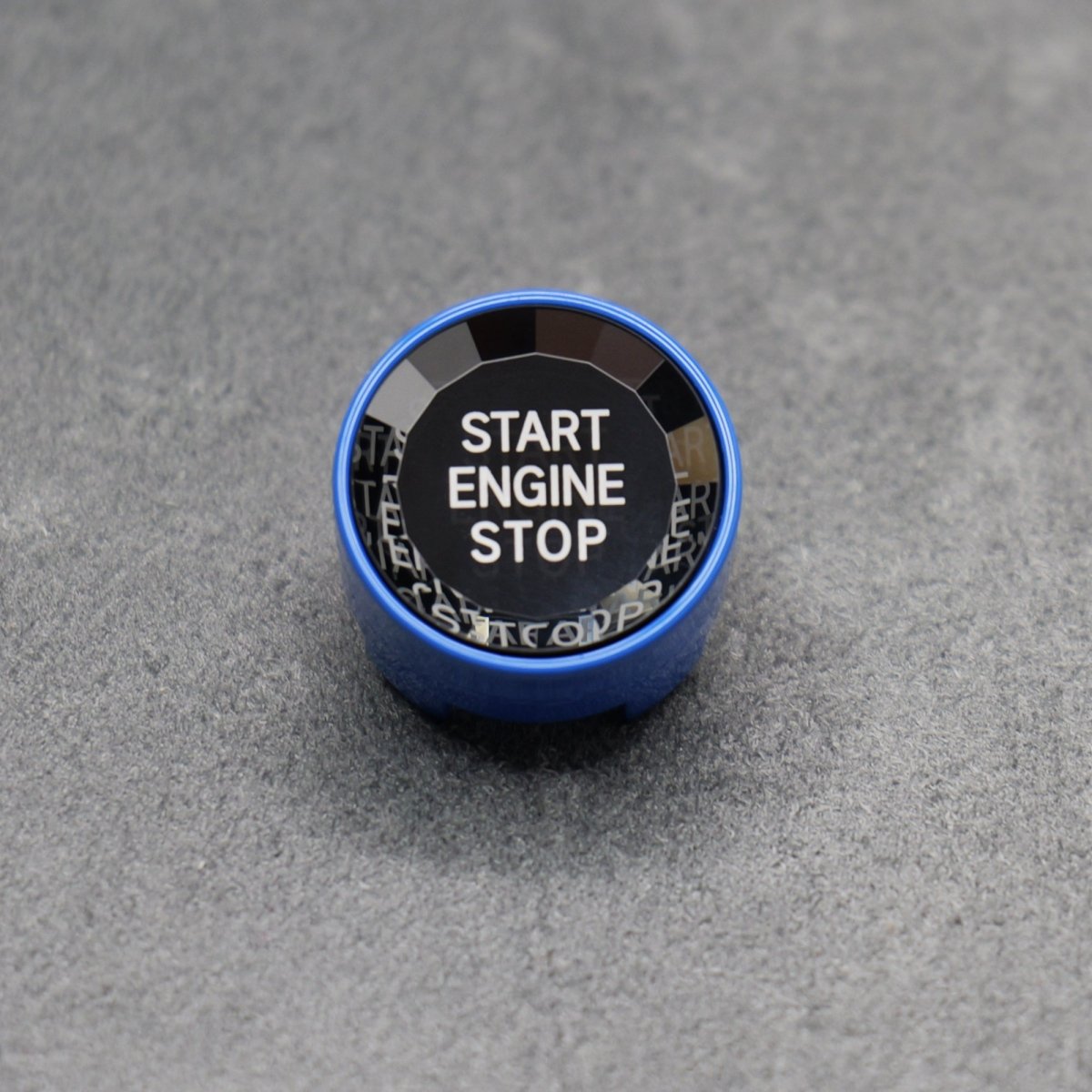 Blue Crystal Start Stop Button for BMW M2 M3 M4 M5 M6 M140i G30 F80 F82 F30 F85 F87 - Interior Styling | Carbon Kings