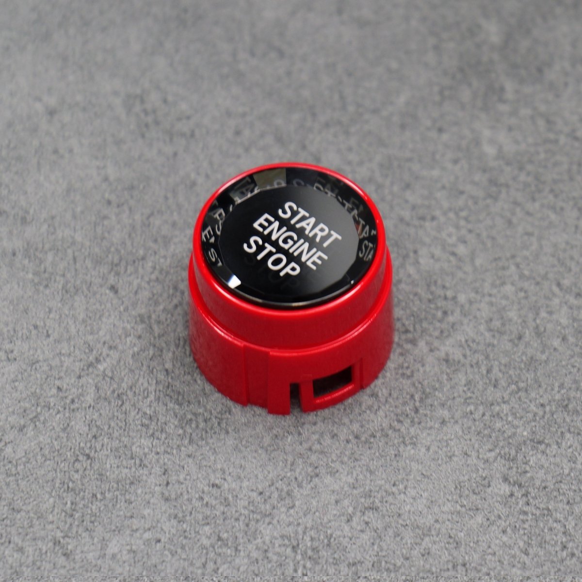 Red Crystal Start Engine Button for BMW 5 6 7 Series F01 F02 F10 F11 F12 2009 - Interior Styling | Carbon Kings