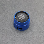 Blue Crystal Start Engine Button for BMW 5 6 7 Series F01 F02 F10 F11 F12 2009 - Interior Styling | Carbon Kings