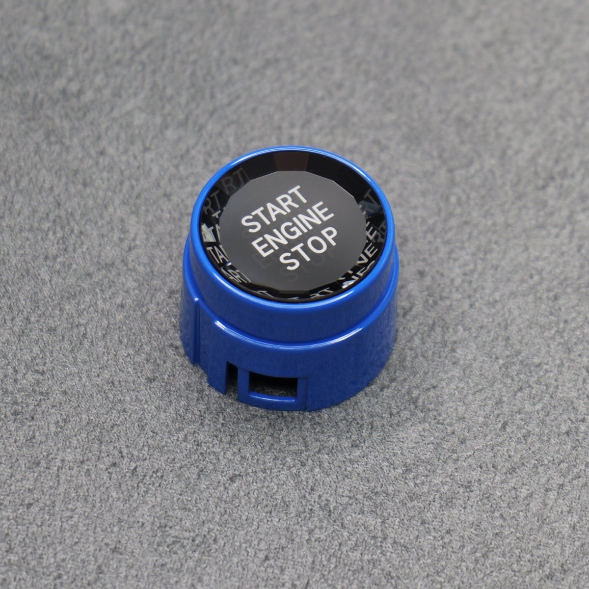 Blue Crystal Start Engine Button for BMW 5 6 7 Series F01 F02 F10 F11 F12 2009 - Interior Styling | Carbon Kings
