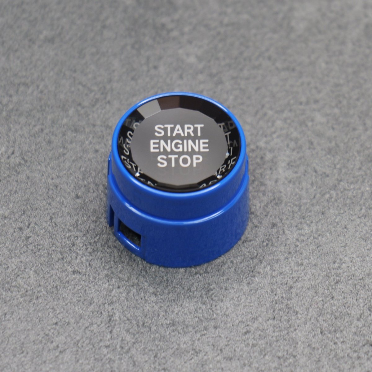 Blue Crystal Start Engine Button for BMW 5 6 7 Series F01 F02 F10 F11 F12 2009 - Interior Styling | Carbon Kings